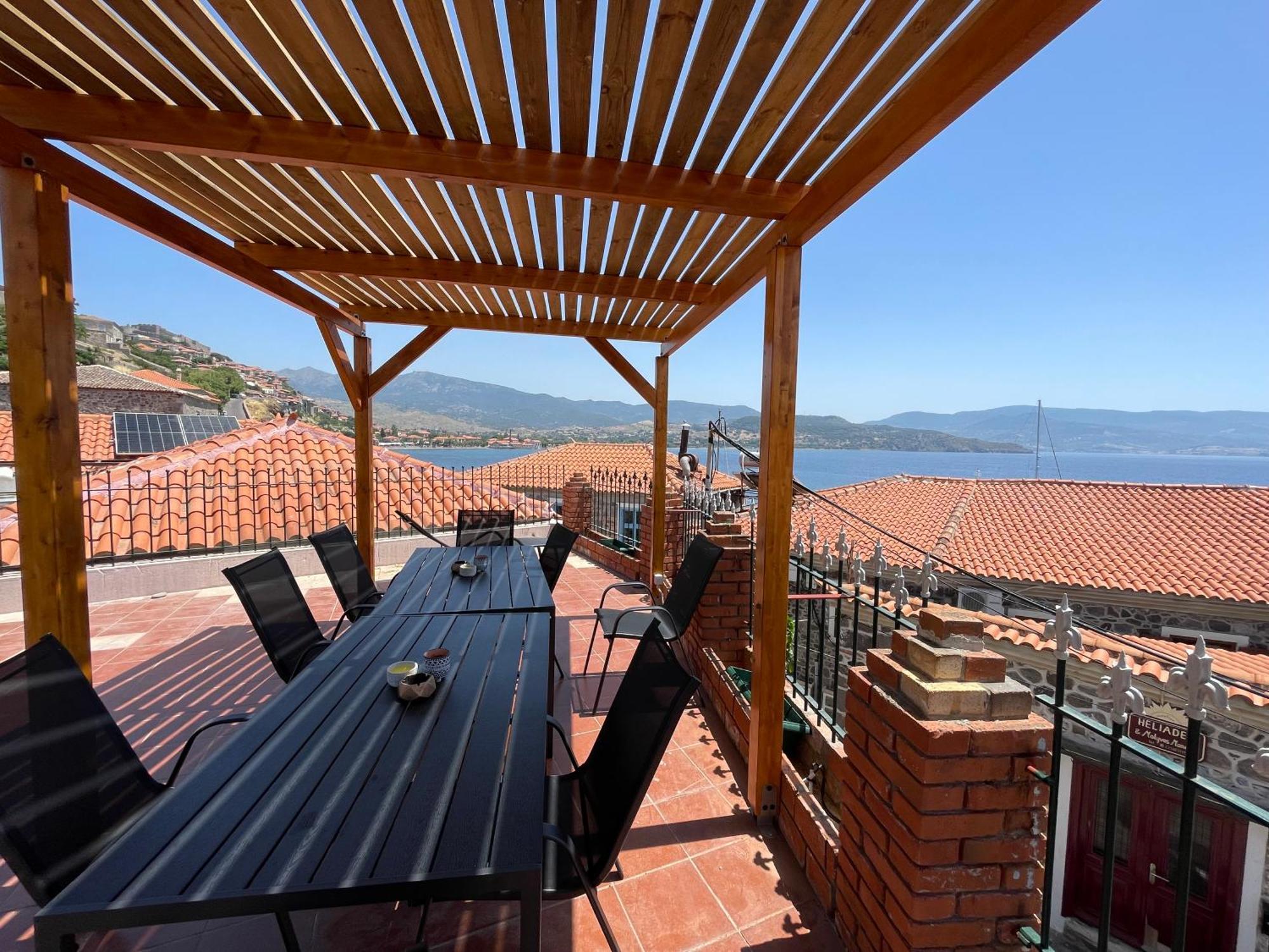 Q Apartments Molyvos Mythimna Zewnętrze zdjęcie